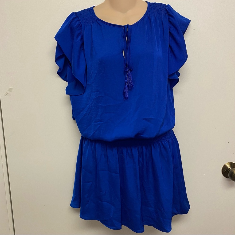 Parker blue dress womens size‎ small